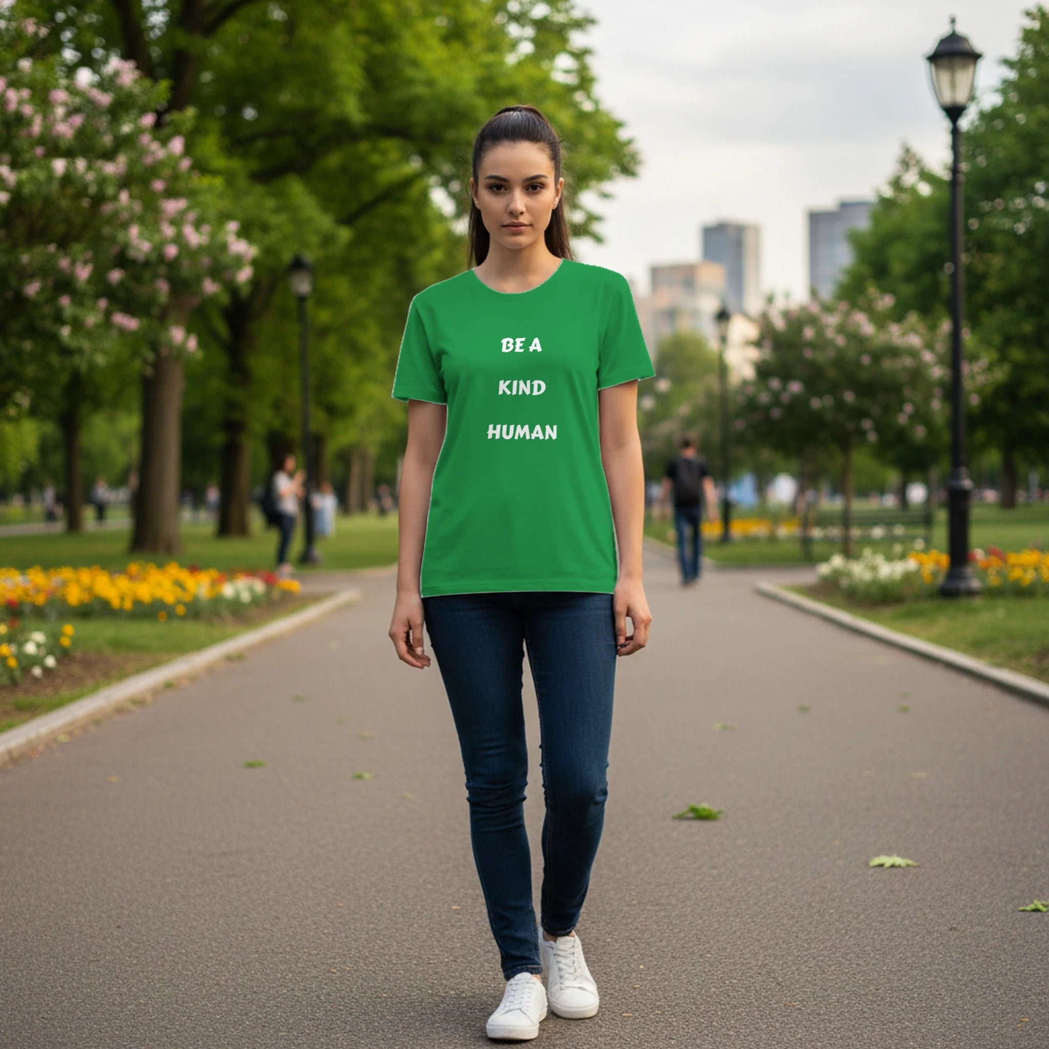 Heavenly - Be a Kind Human - ad- green