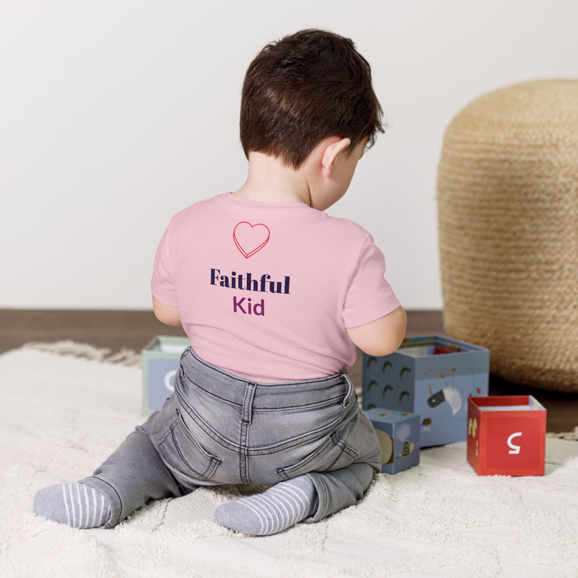 Heavenly Toddler - Built by Faith - Back - ad