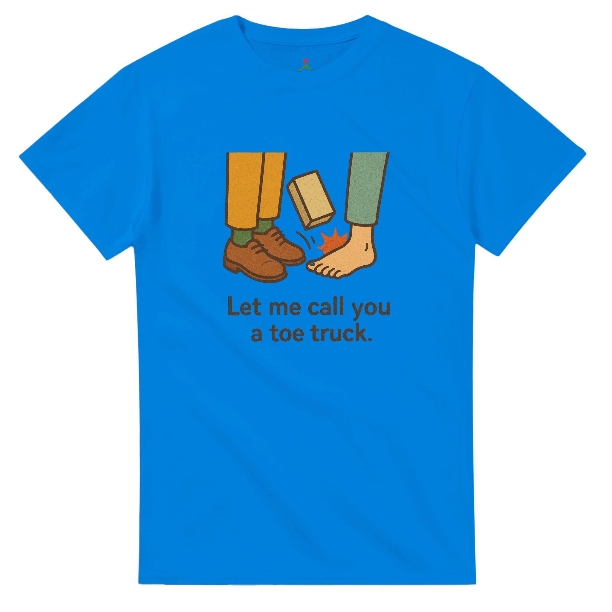 Humor - Call you toe truck -  Blue