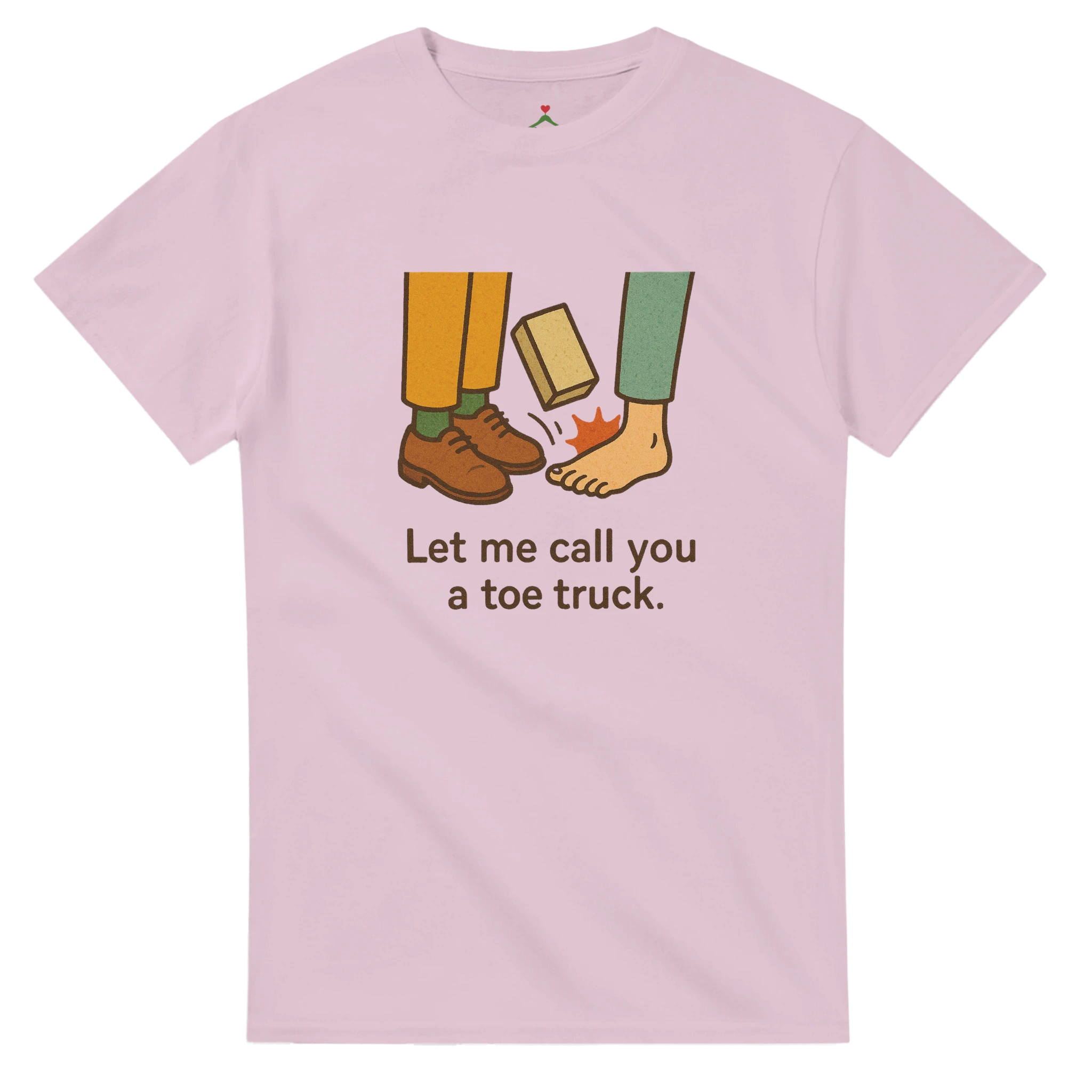 Humor  Call you toe truck -  Pink