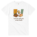 Call you toe truck - Tshirt - White