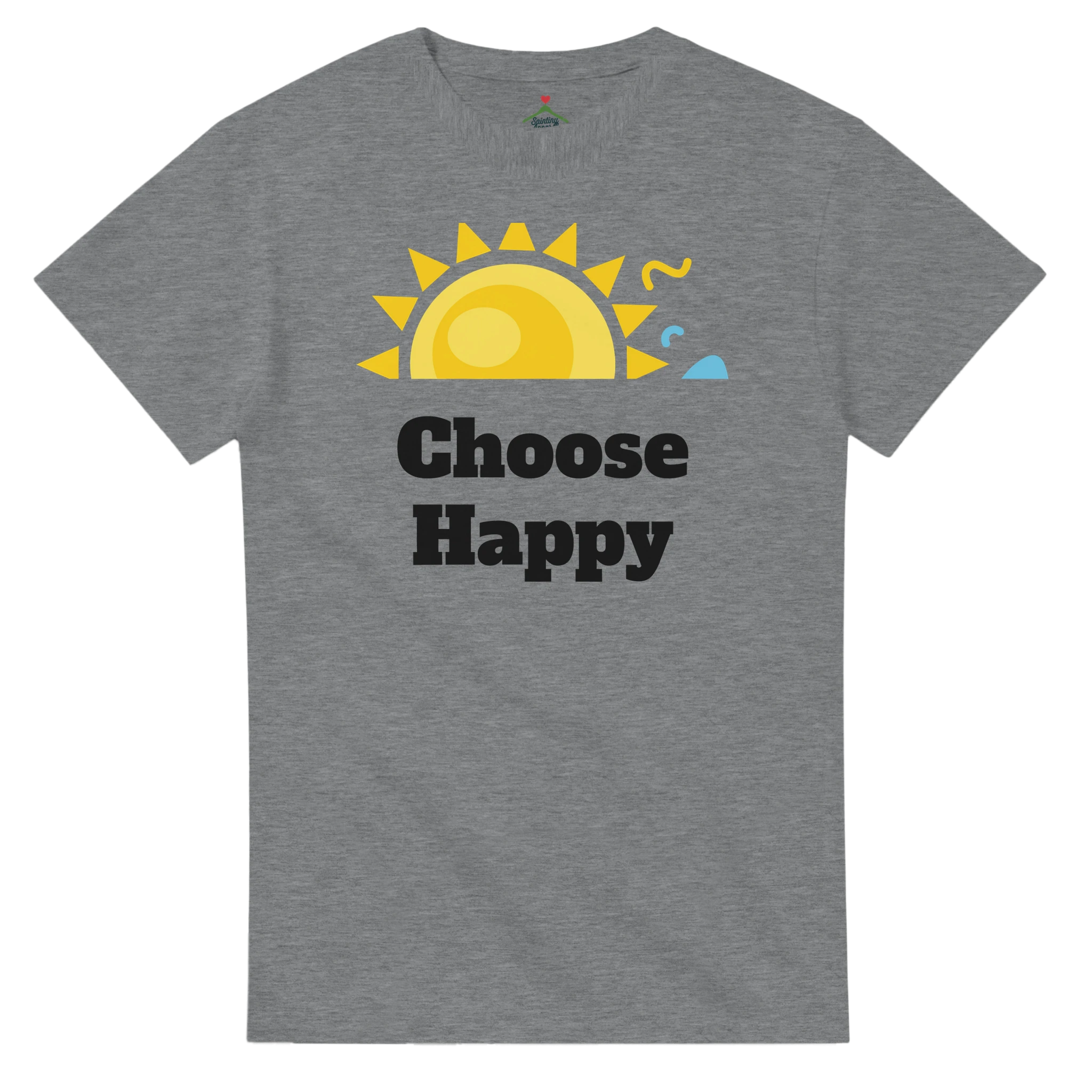 Heavenly - Choose Happy -  Light Gray