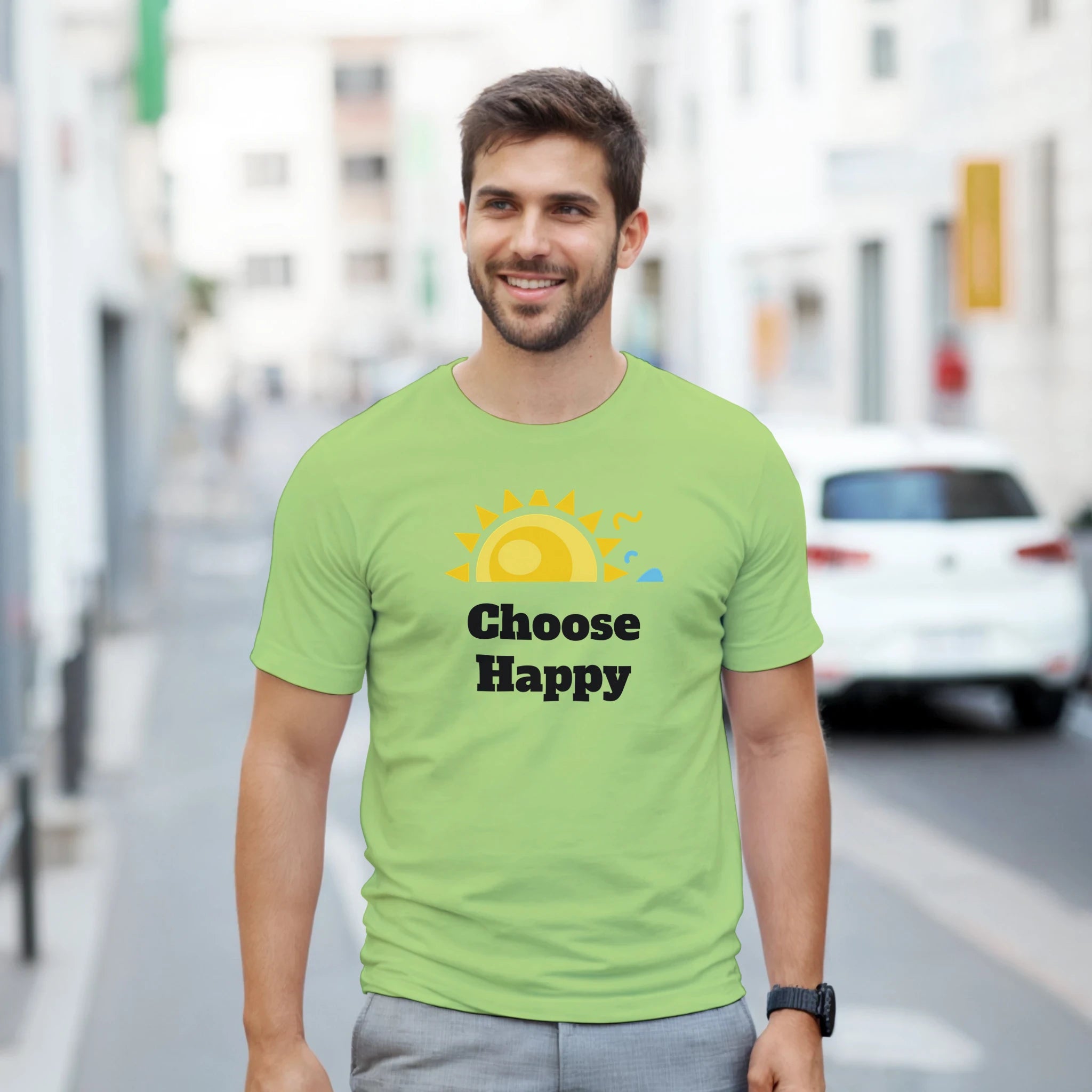 Heavenly - Choose Happy - ad - Light Green