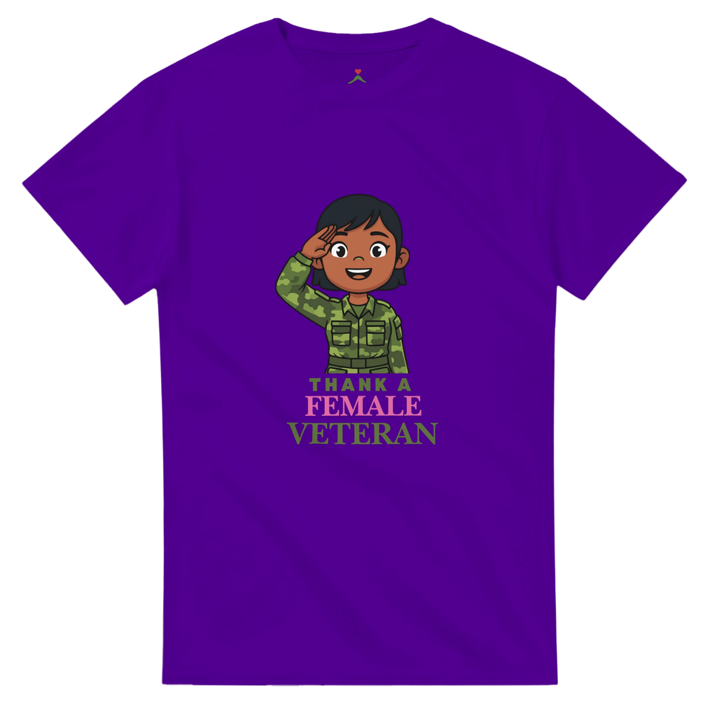 MTO - Purple - Thank a Female Veteran - Solo