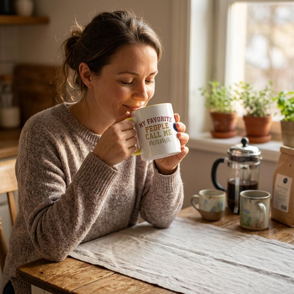 My favorite ppl call me Mama mug - Ad