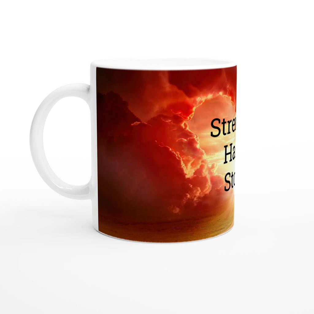 Heavenly Strength has a story - Mug Side