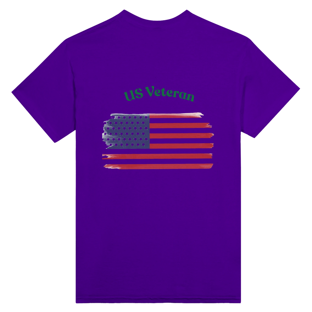 Thank a Female Veteran Back of Tee