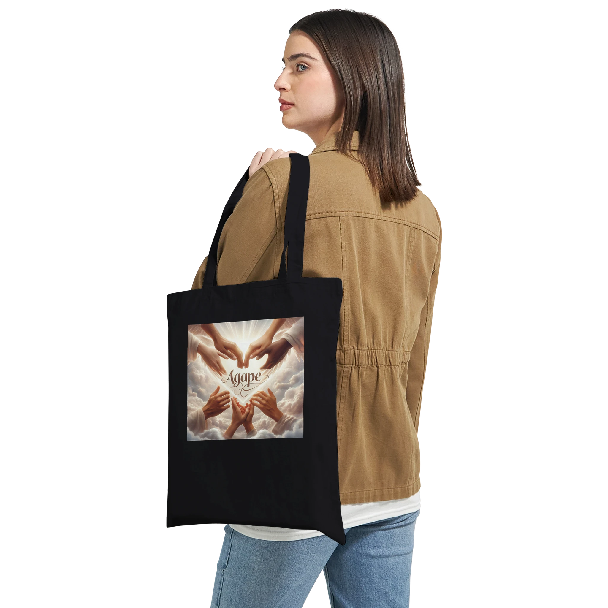 Tote bag  Agape- ad