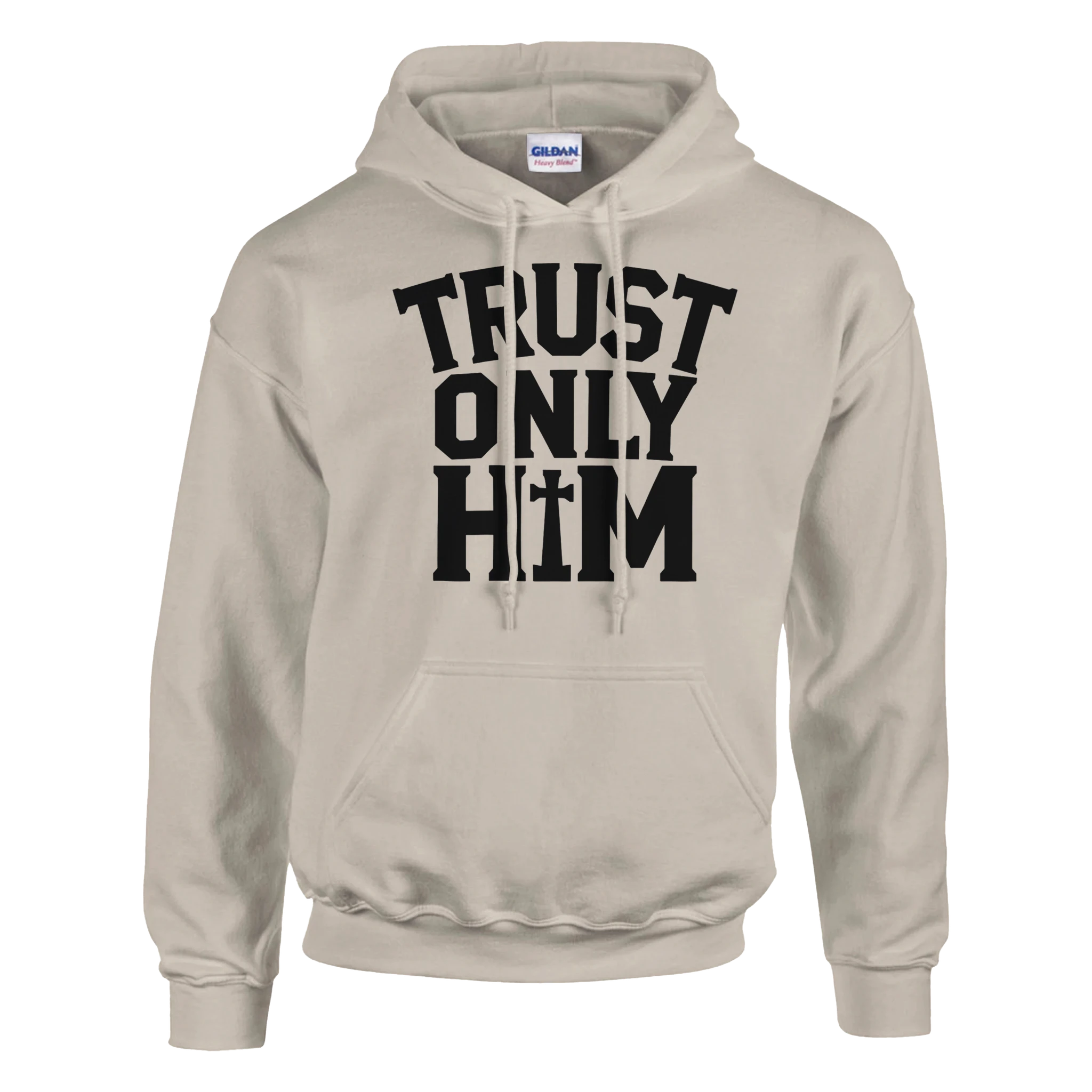 Heavenly -Trust only HIM - Hoodie - Cream
