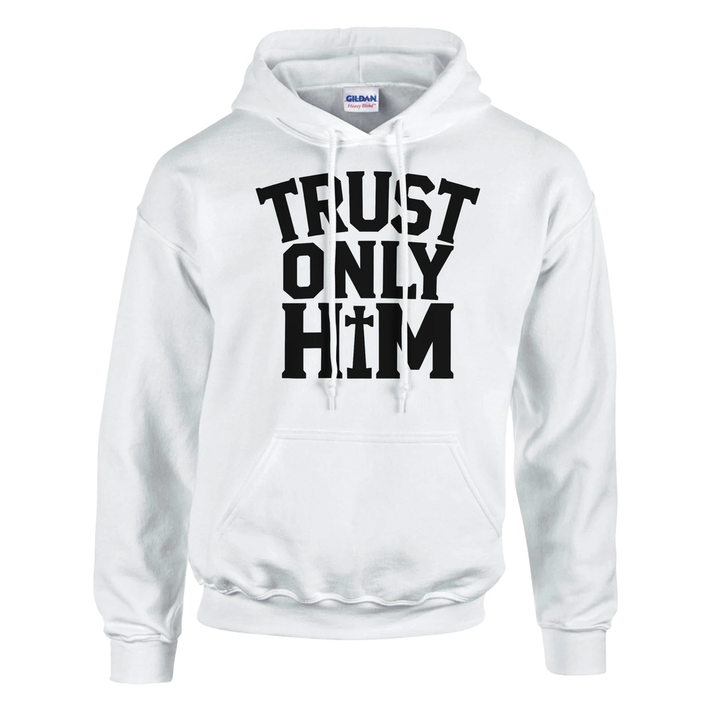 Heavenly - Trust only HIM - Hoodie - White