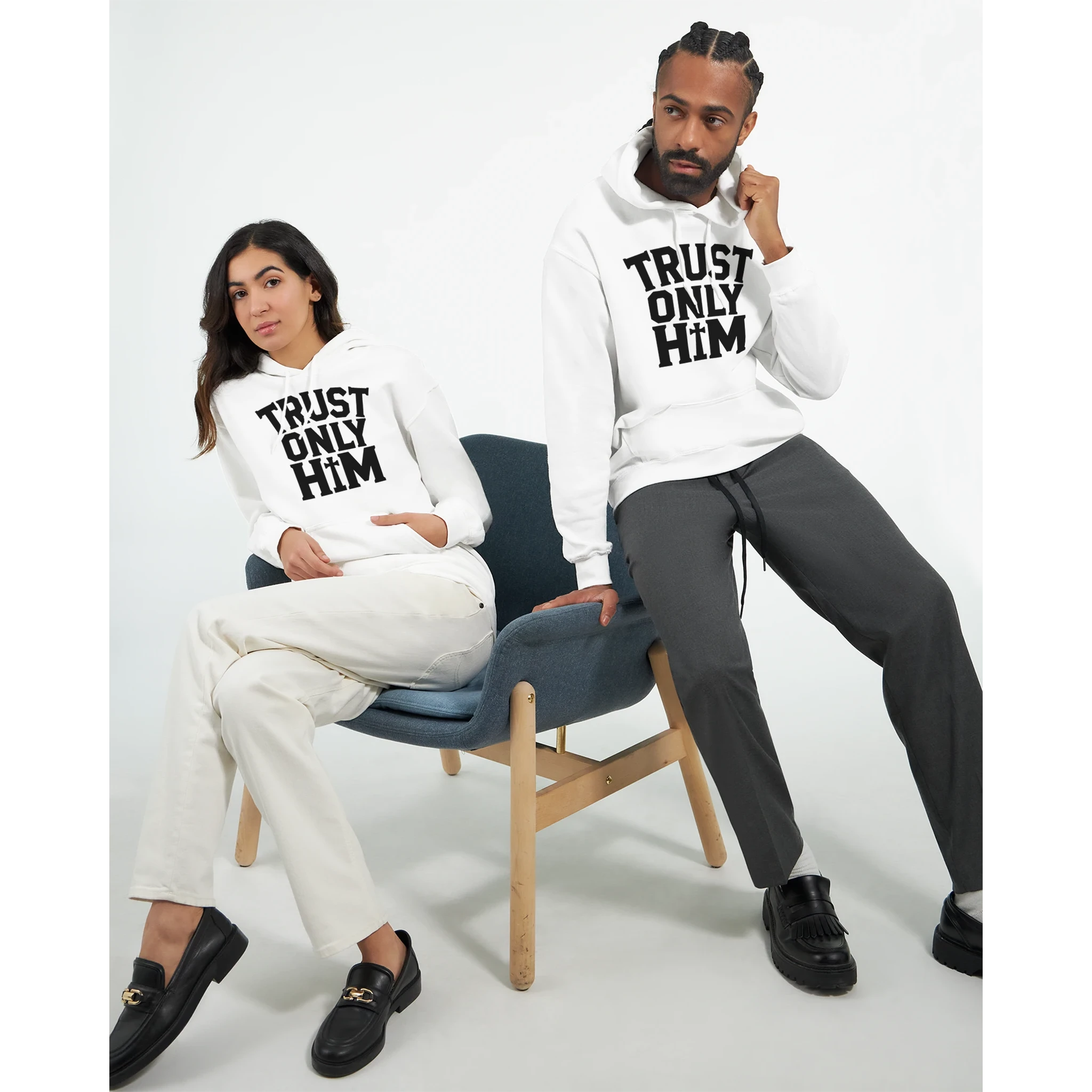 Heavenly - Trust only HIM - Hoodie - ad - I