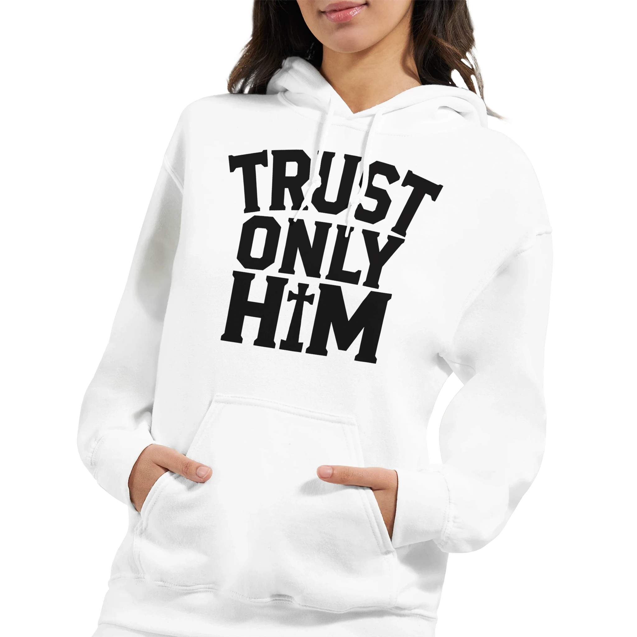 Heavenly - Trust only HIM - Hoodie - ad - III