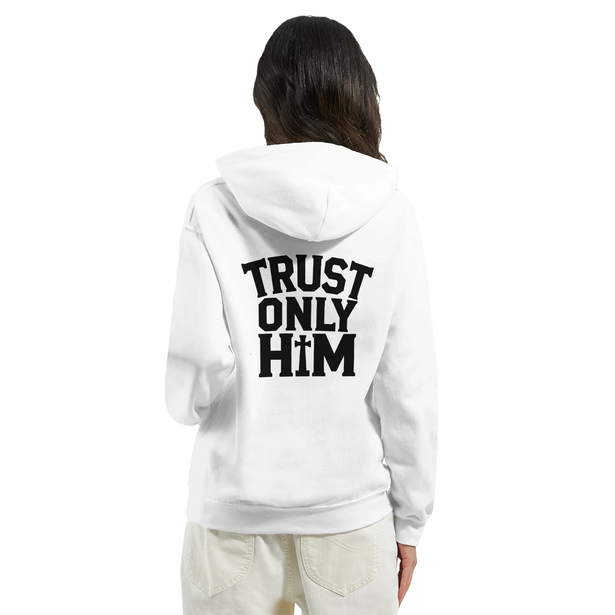 Heavenly - Trust only HIM - Hoodie - back