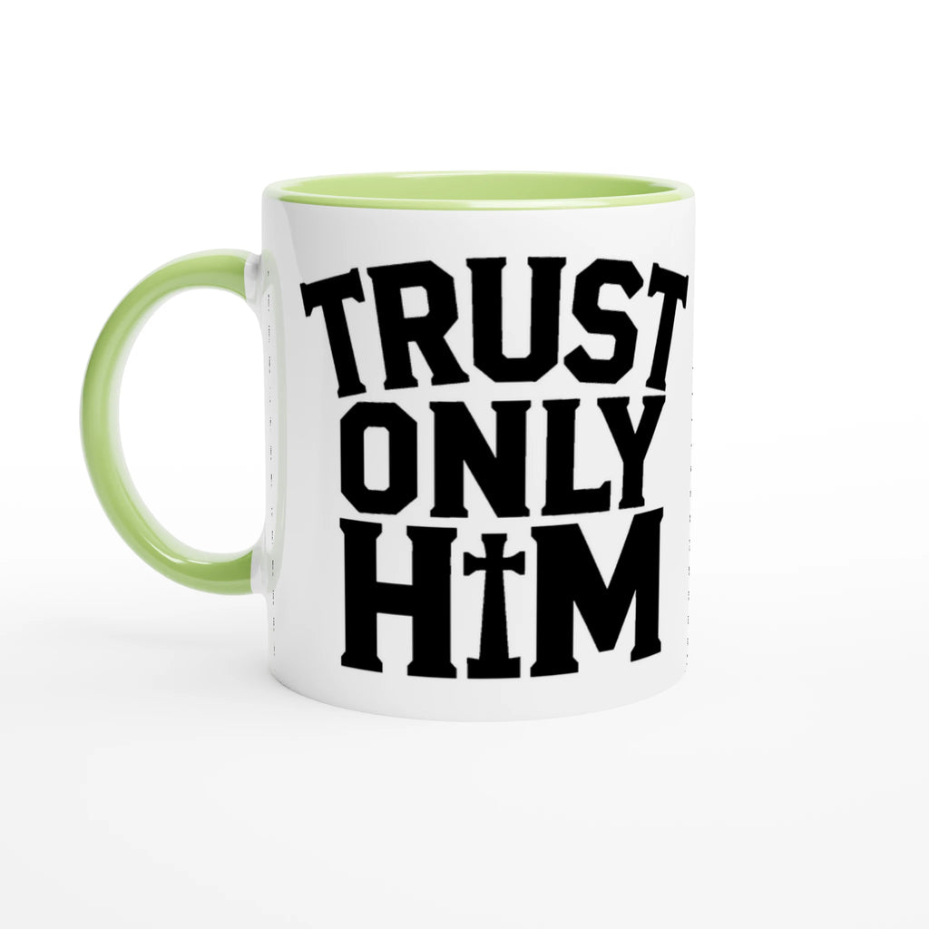 Heavenly - Trust only Him - Mug  - Green