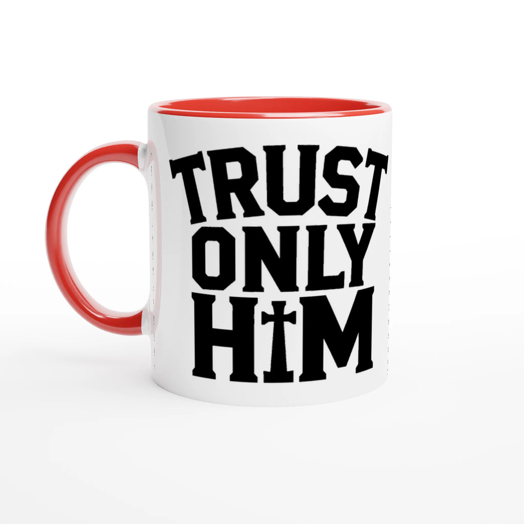 Heavenly - Trust only Him - Mug  - Red