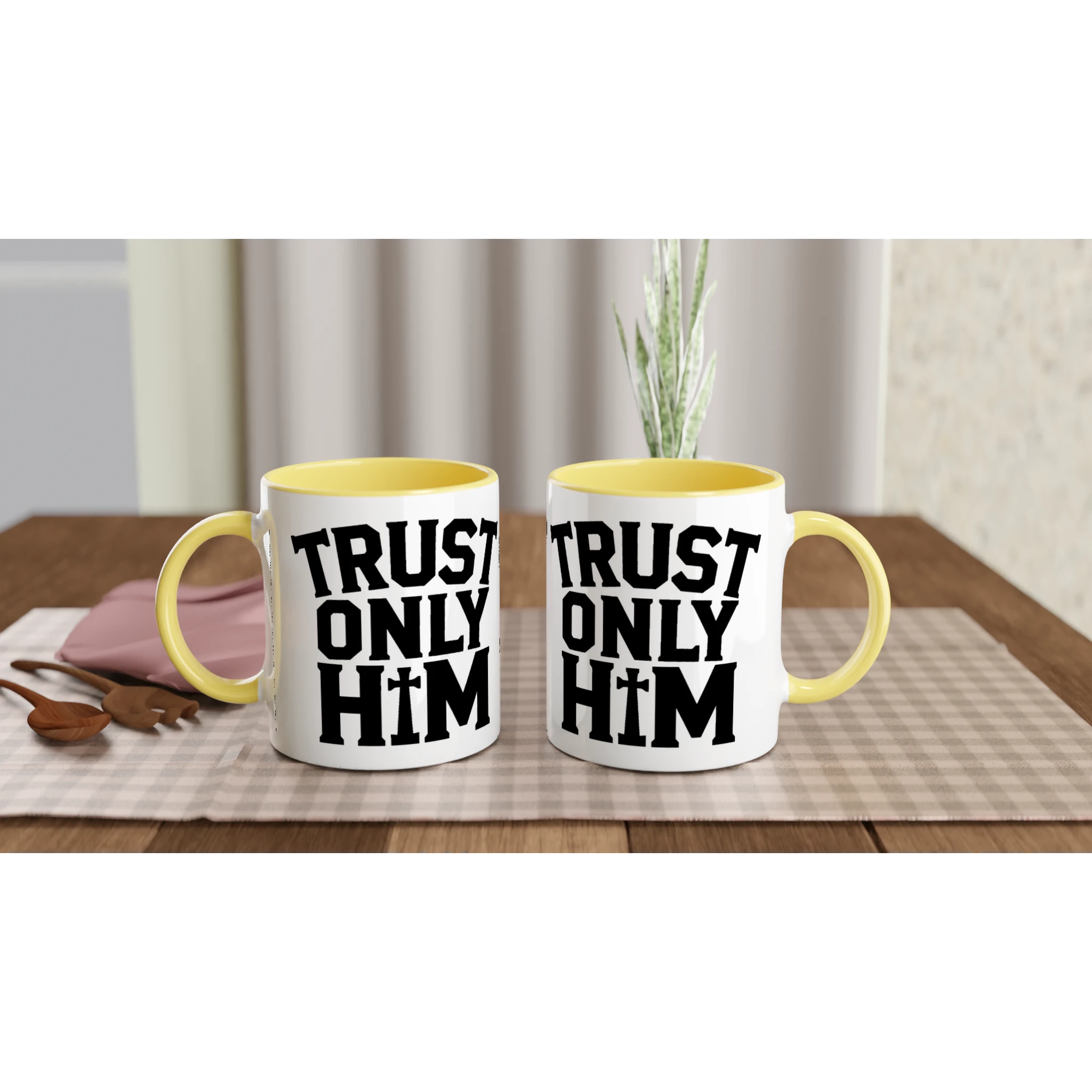 Heavenly - Trust only Him - Mug - ad