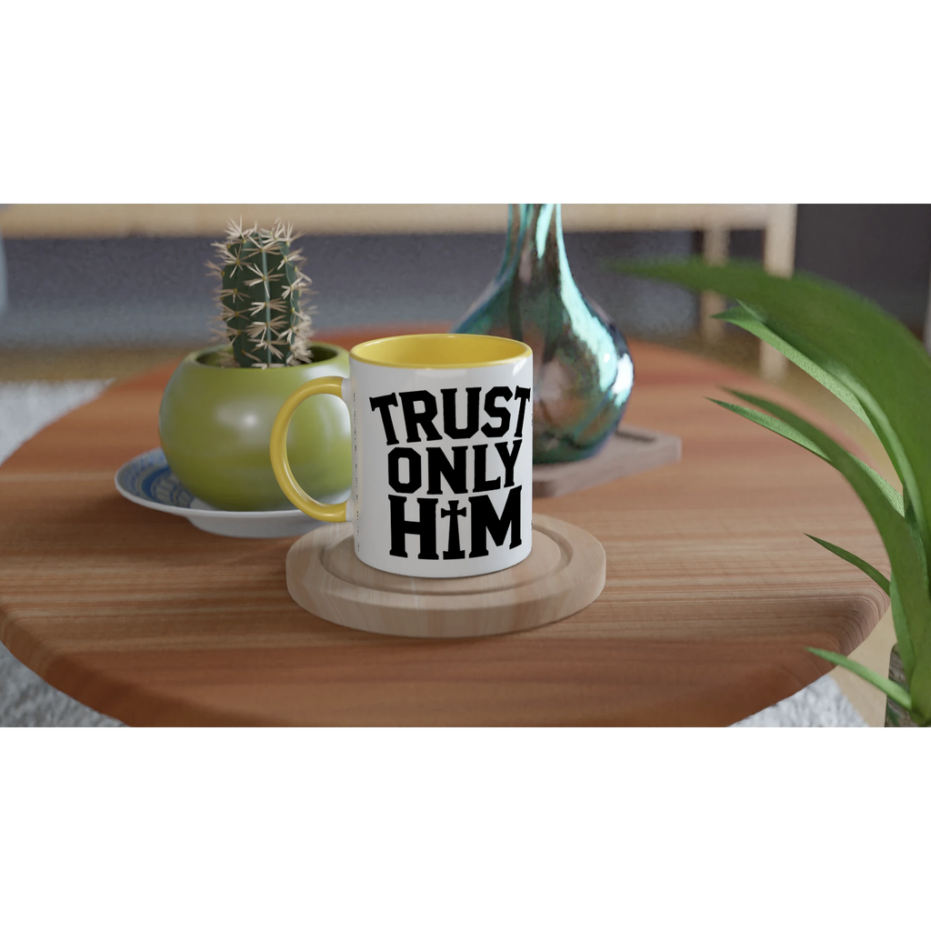 Heavenly - Trust only Him - Mug  - ad - II