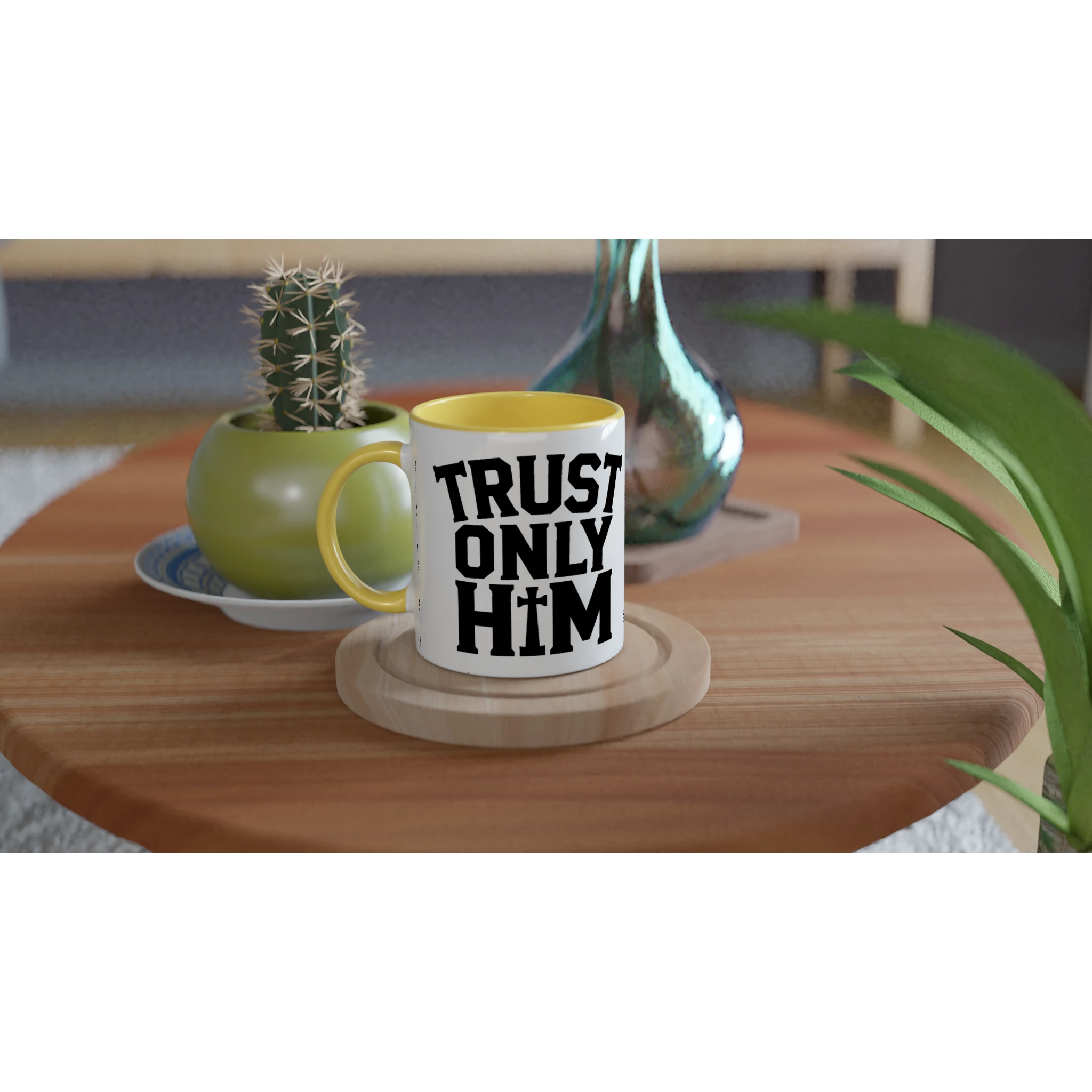 Heavenly - Trust only Him - Mug  - ad - II